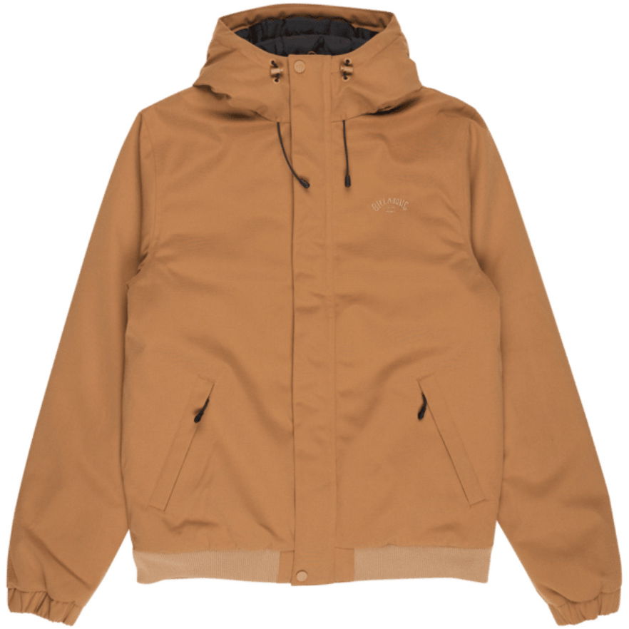 2026 Billabong Mens All Day Jacket EBYJK00141 - Tobacco